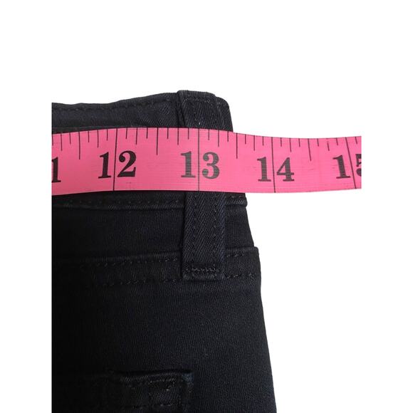 Whimsygoth Paige Verdugo Womens 26 Ultra Skinny True Black Y3K Ankle Jeans - Picture 6 of 10